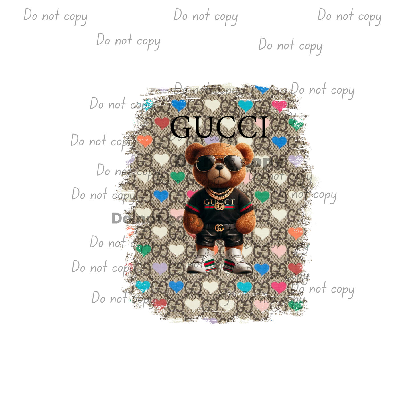 Gucci bear digital file