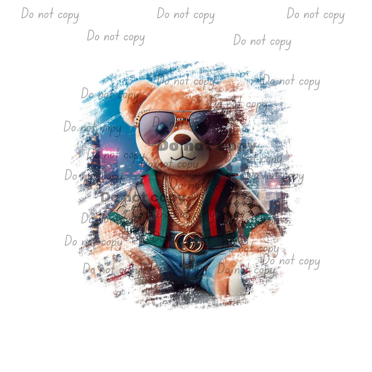 Gucci bear digital file