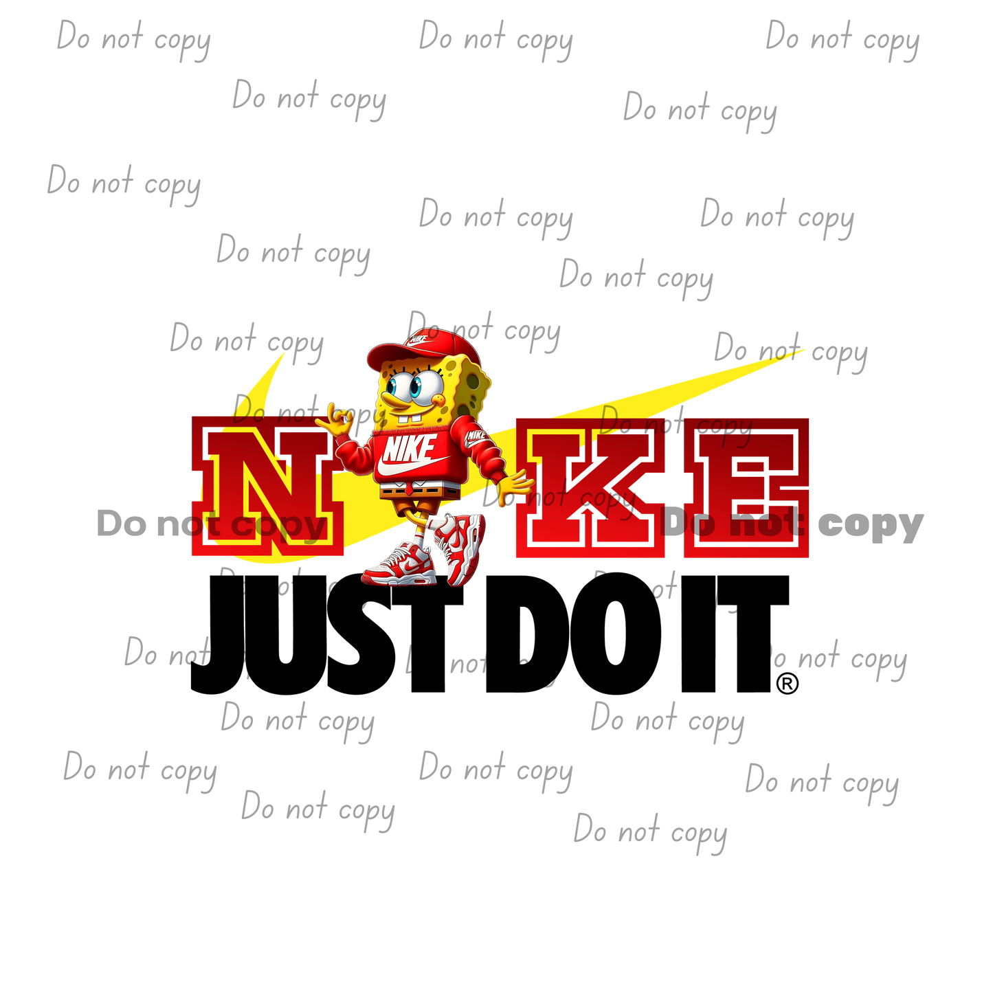 Spongebob Nike digital file