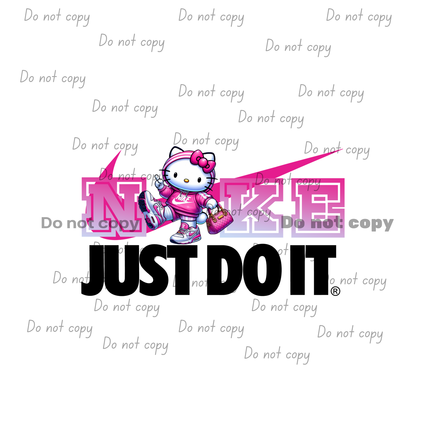 Hello Kitty Nike digital file