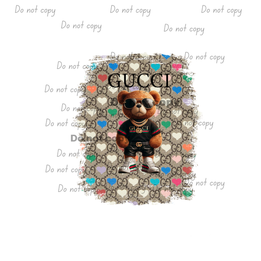 Gucci bear digital file