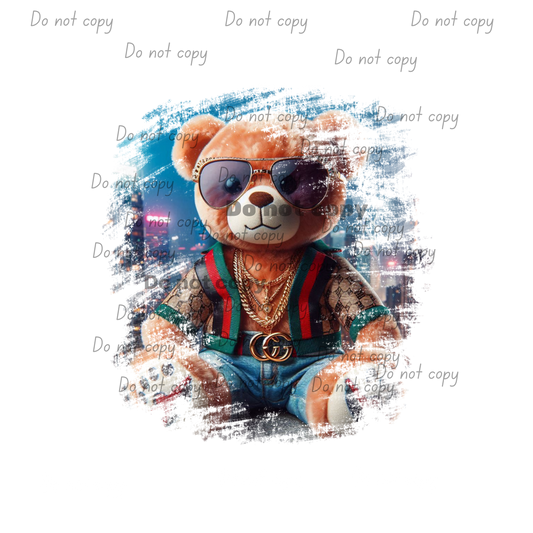 Gucci bear digital file