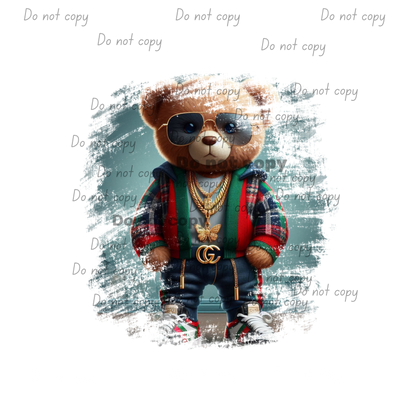 Gucci bear digital file