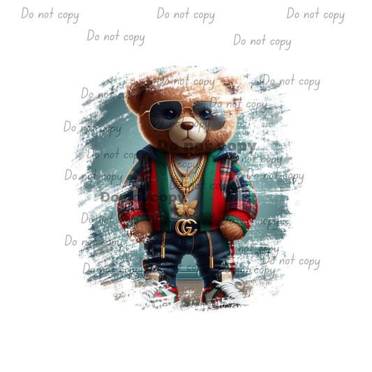 Gucci bear digital file