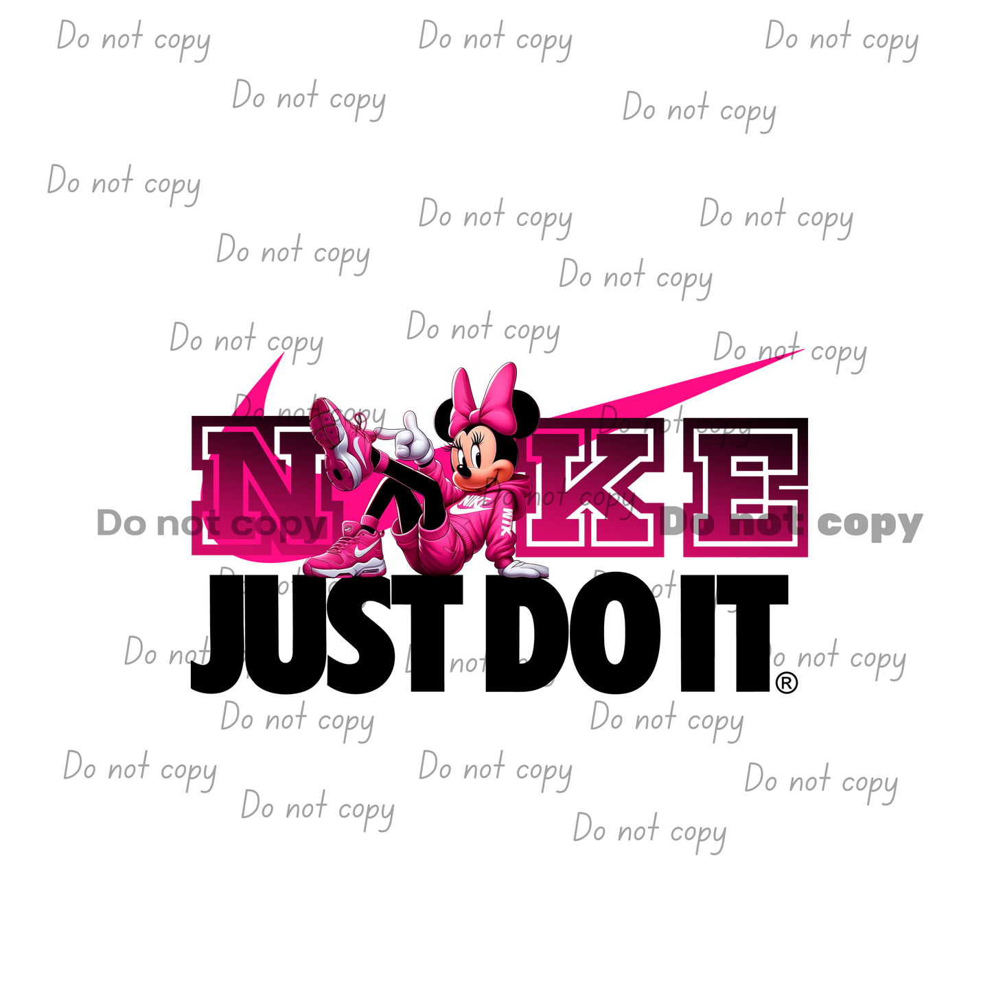 Minnie Mouse Nike digital file
