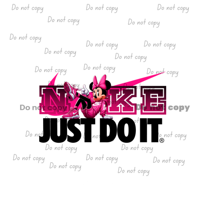 Minnie Mouse Nike digital file