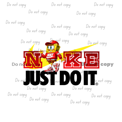 Spongebob Nike digital file